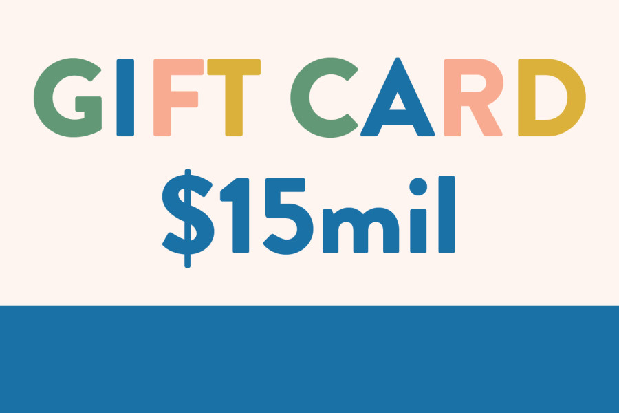 GIFT CARD - 15mil !