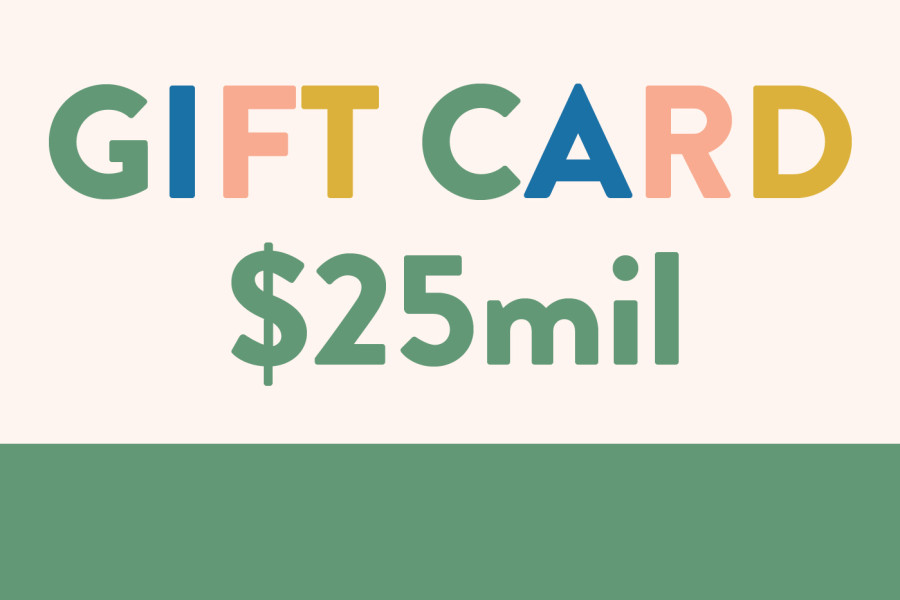 GIFT CARD - 25mil ! 