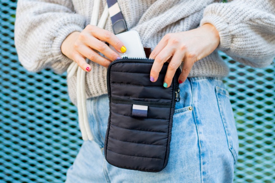 Bandolera Porta Celular Camper